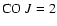 ${\rm {CO}}~ J=2$
