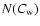 $N(C_{\rm w})$