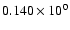 $0.140\times 10^{0}$