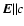 $\vec{E} \Vert c$