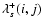 $\lambda_{s}^+(i,j)$