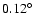 $0.12^\circ$