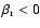 $\beta_{\rm r}<0$