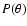 $P(\theta)$