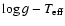 $\log g - T_{\rm eff}$
