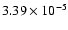 $3.39 \times 10^{-5}$