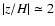 $\vert z/H \vert \simeq 2$