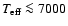 $T_{\rm eff}\la 7000$