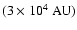 $(3\times 10^{4}~{\rm AU})$