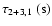 $\tau_{2+3,1}~\rm {(s)}$