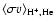 $\langle \sigma v \rangle_{{\rm H}^+,{\rm He}}$