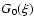 $G_0(\xi)$