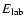 $E_{\rm lab}$
