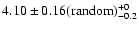 $4.10 \pm 0.16({\rm random})^{+0}_{-0.2}$