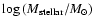 $\log{(M_{\rm stellar}/M_\odot)}$