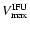 $V_{\rm max}^{\rm IFU}$