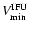 $V_{\rm min}^{\rm IFU}$