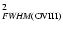 $^2_{\it FWHM{\rm (OVIII)}}$