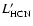 $L'_{\rm HCN}$