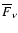$\overline F_\nu$