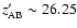 $z'_{\rm AB} \sim 26.25$