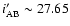 $i'_{\rm AB} \sim 27.65$