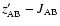 $z'_{\rm AB}-J_{\rm AB}$