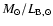 $M_{\odot}/L_{\rm B,\odot}$