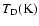 $T_{\rm D} ({\rm K})$