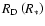 ${R}_{\rm D} \left({R}_{\ast}\right)$