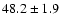 $48.2\pm1.9$