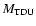 $M_{\rm TDU}$