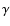 ${\bf\gamma}$