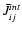 ${\bar{J}_{ij}^{int}}$