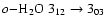 $o{-}\element{H_{2}O}~ 3_{12}\rightarrow3_{03}$