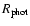 \ensuremath{\mathit{R}_{\rm phot}}