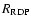 $ R_{\rm RDP}$