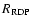 $\mbox{$\space R_{\rm RDP}$ }$