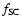 $f_{\rm SC}$