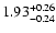 $\rm 1.93^{+0.26}_{-0.24}$