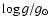 $\log g/g_\odot$