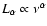 $L_{\alpha} \propto \nu ^ {\alpha}$