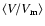 $\langle V/V_{\rm m}\rangle$