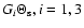$G_i \Theta _{\rm s}, i=1,3$