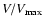 $V/V_{{\rm max}}$