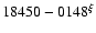 $18450-0148^{\xi}$
