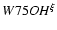 $W75 OH^{\xi}$