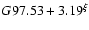 $G97.53+3.19^{\xi}$