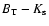 $B_{\rm T}-K_{\rm s}$