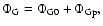 $\Phi_{\rm G} = \Phi_{\rm G0}+ \Phi_{\rm Gp},$